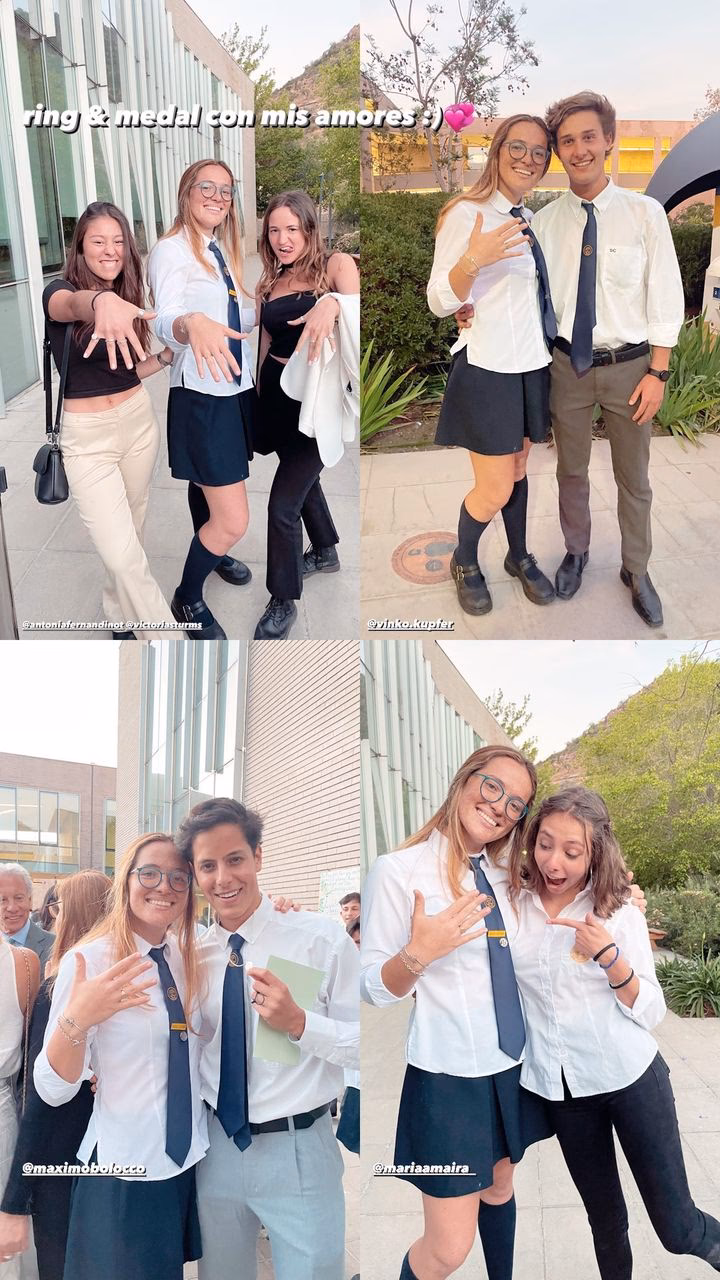 ¿Dónde estudia Máximo Bolocco?