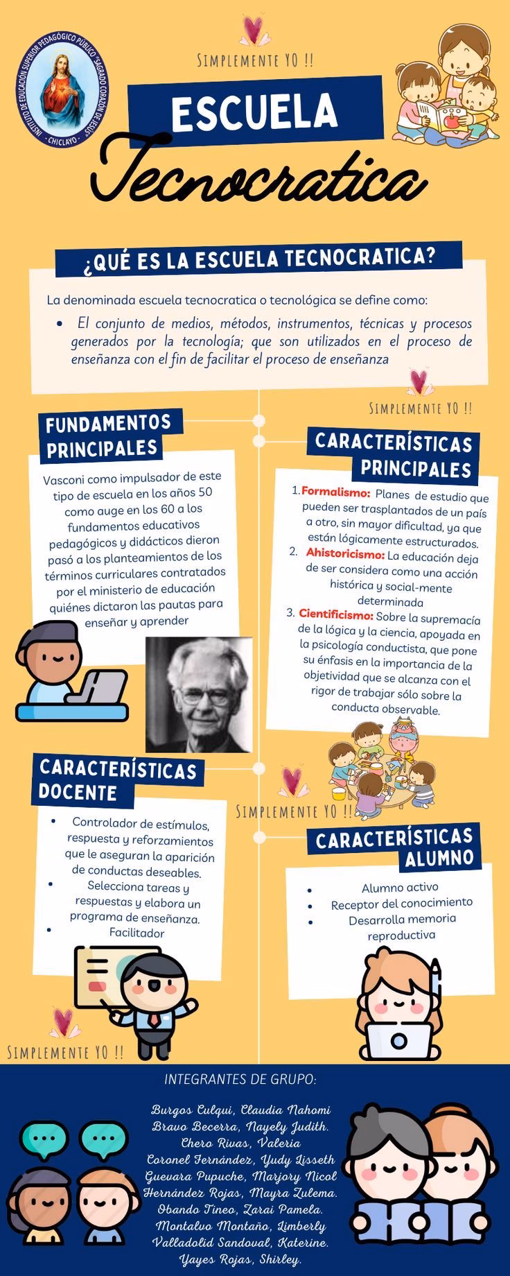 ¿Qué es el modelo educativo tecnocrático?