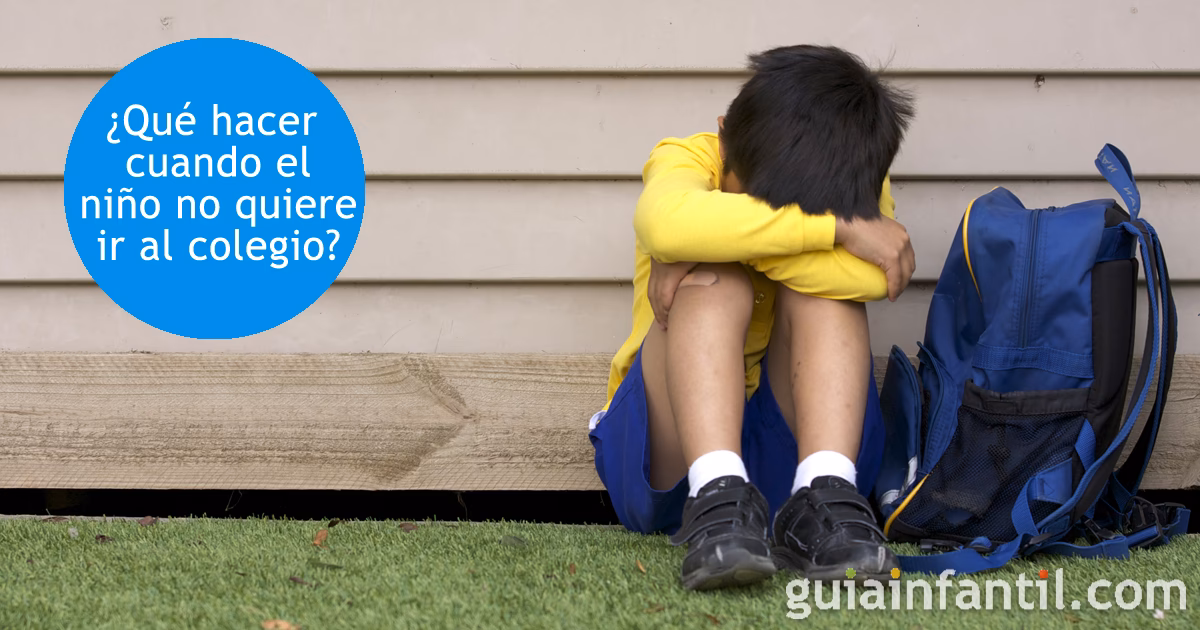 ¿Qué pasa con los niños que no van al colegio?