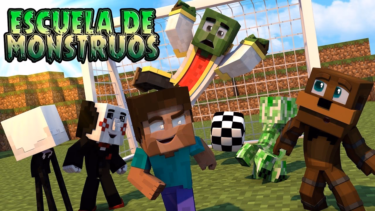 ¿Quién es el personaje principal de Monster School?