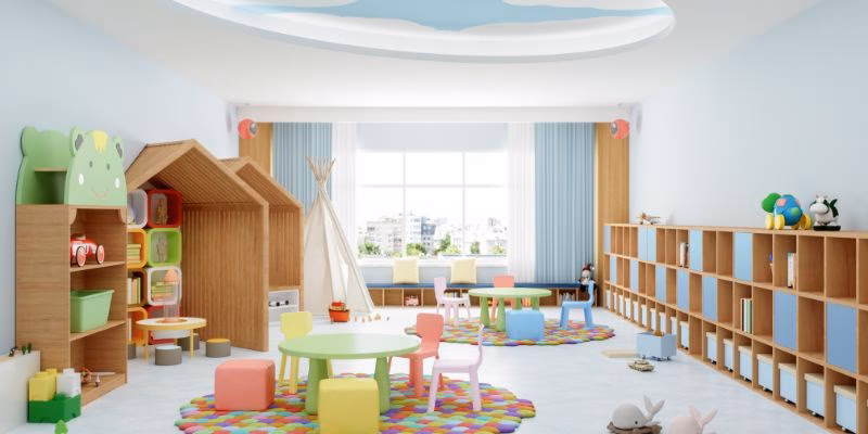 ¿Cómo debe ser el mobiliario de un preescolar?