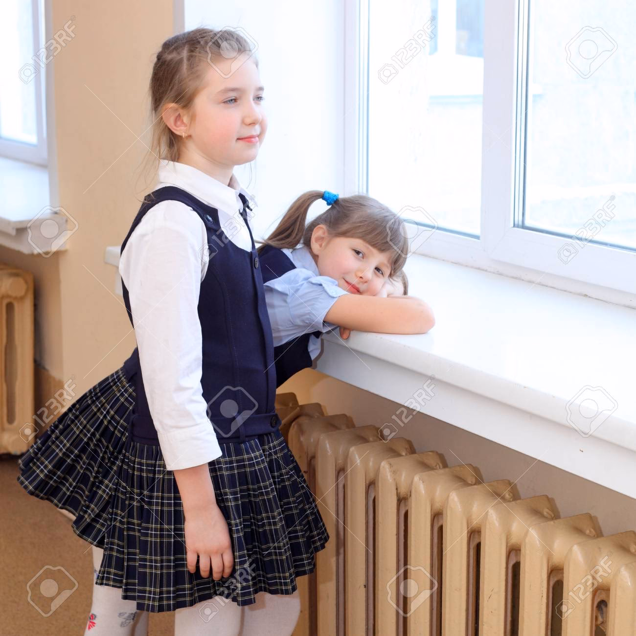 ¿Qué edad tienen las niñas de secundaria?