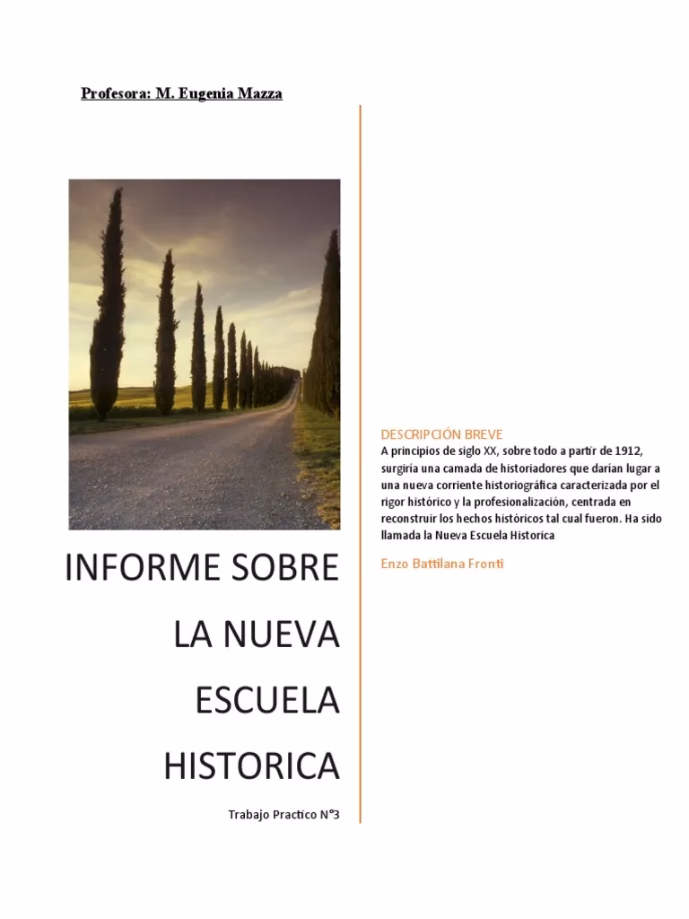 ¿Qué es la Nueva escuela Histórica?