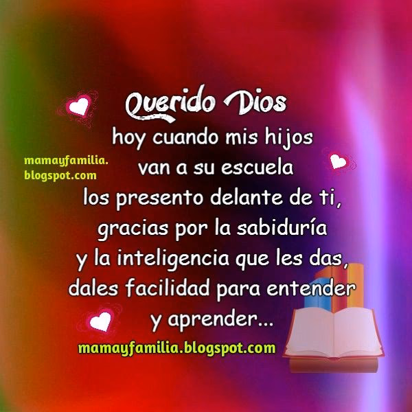 ¿Cuál es la oración todopoderosa por la escuela?