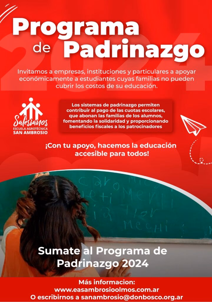 ¿Qué es un padrino de escuela?