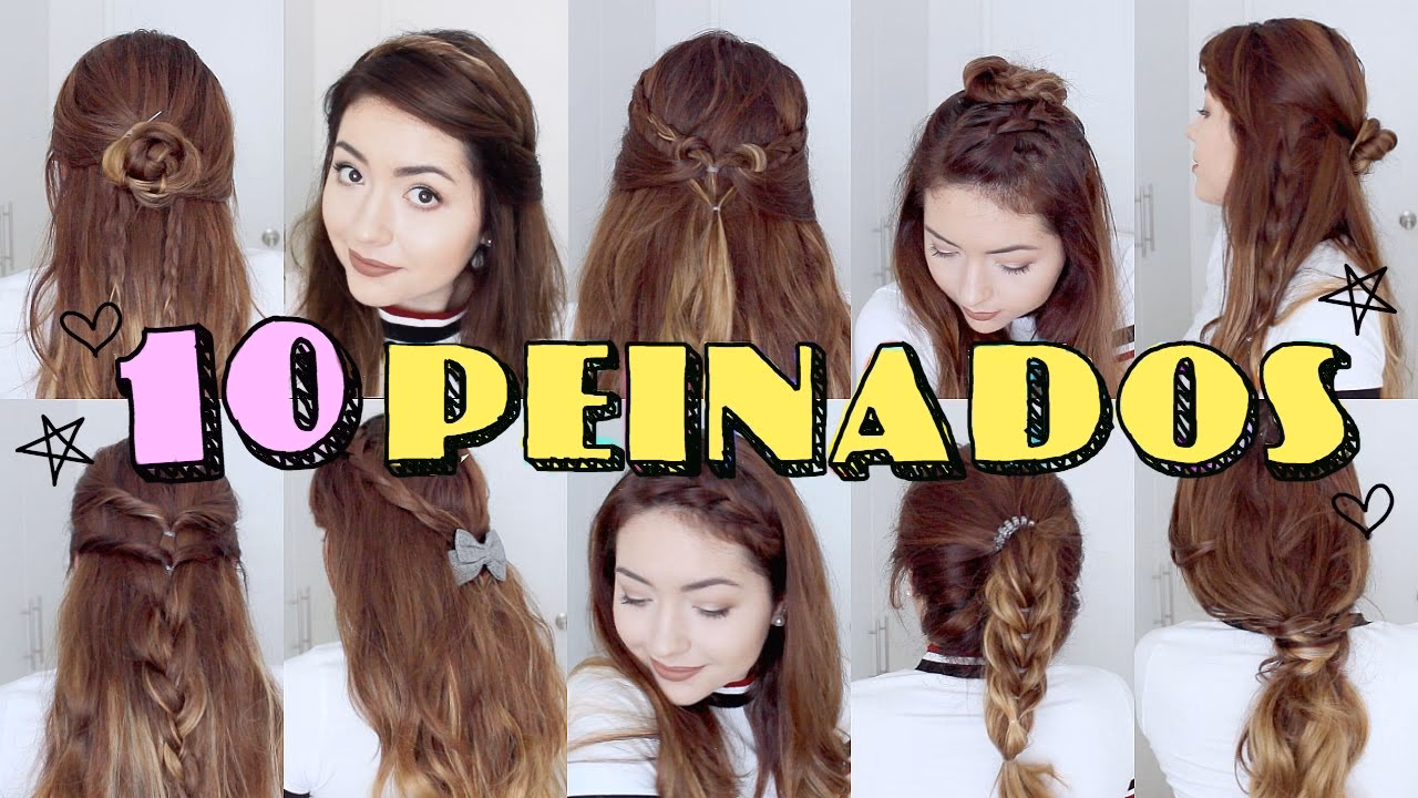 ¿Cuáles son los 3 tipos de peinados?