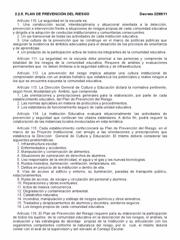 ¿Cómo elaborar un plan de prevención de riesgos?
