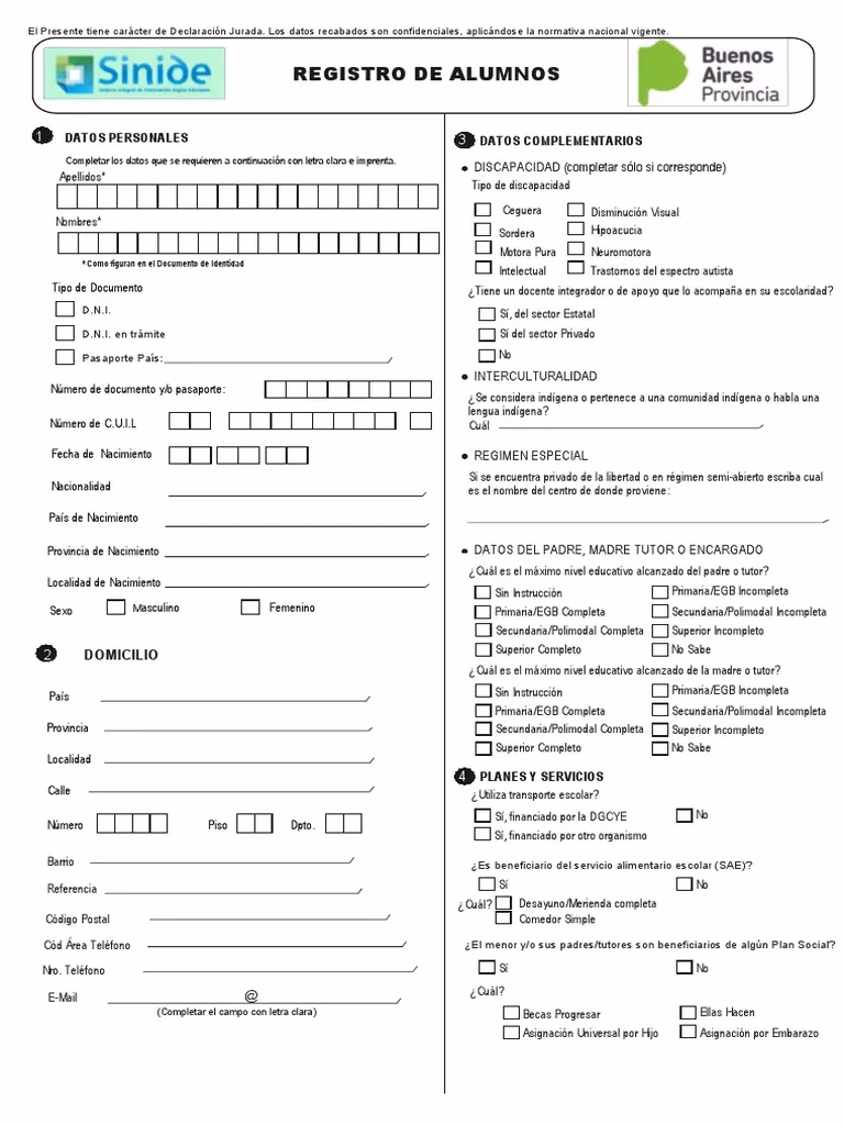 ¿Qué es la inscripción escolar?