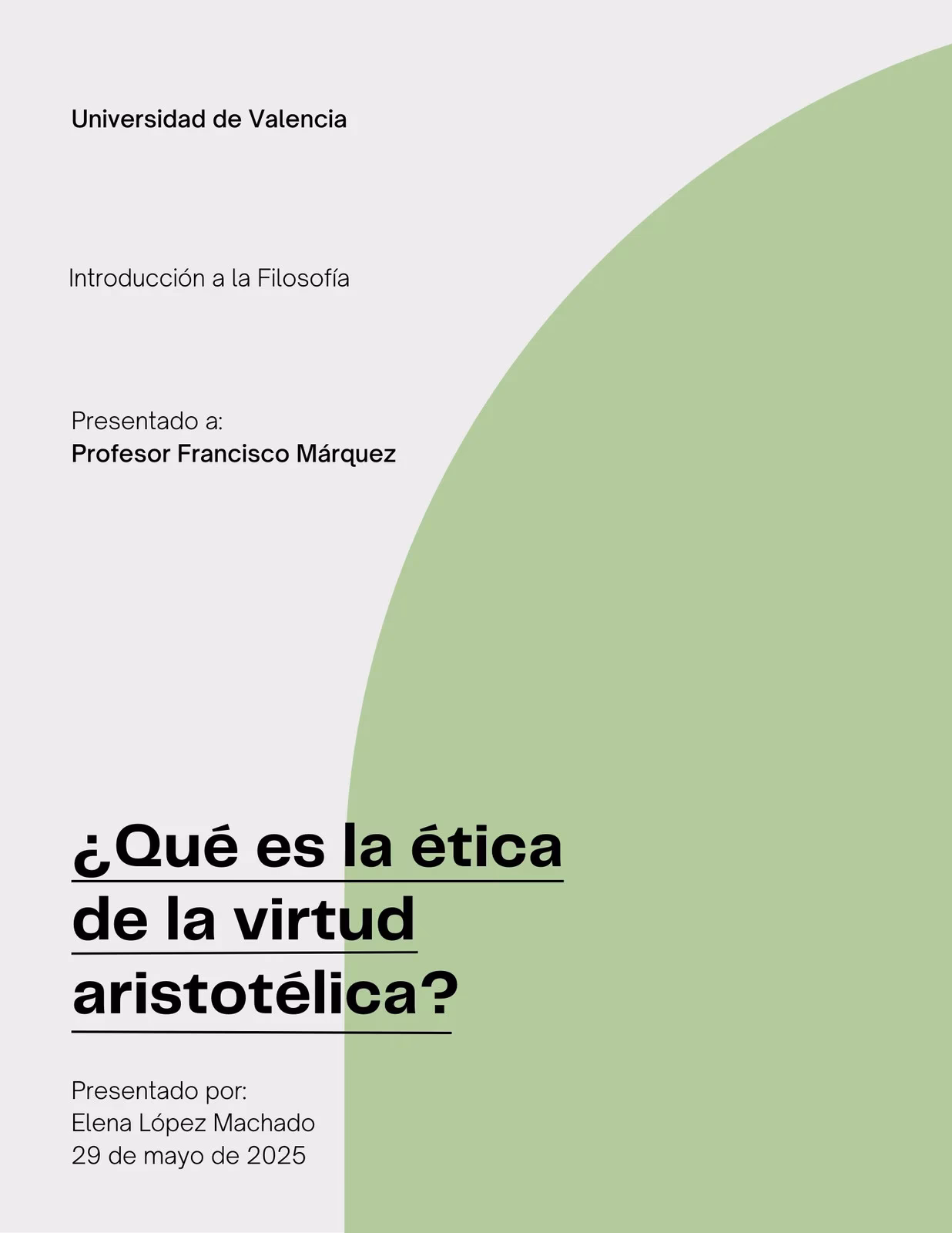 ¿Cómo se debe hacer la portada de un ensayo?