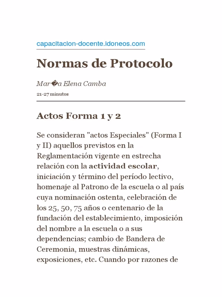 ¿Qué son los protocolos de actuación en las escuelas?