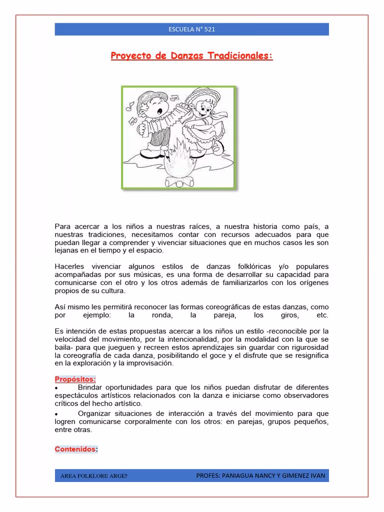 ¿Cuál es la importancia del folklore en las escuelas?