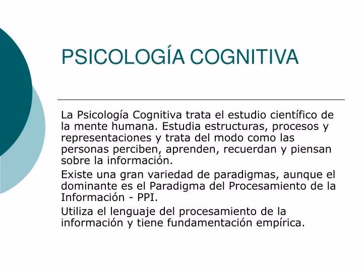 ¿Qué es la psicología cognitiva y para qué sirve?