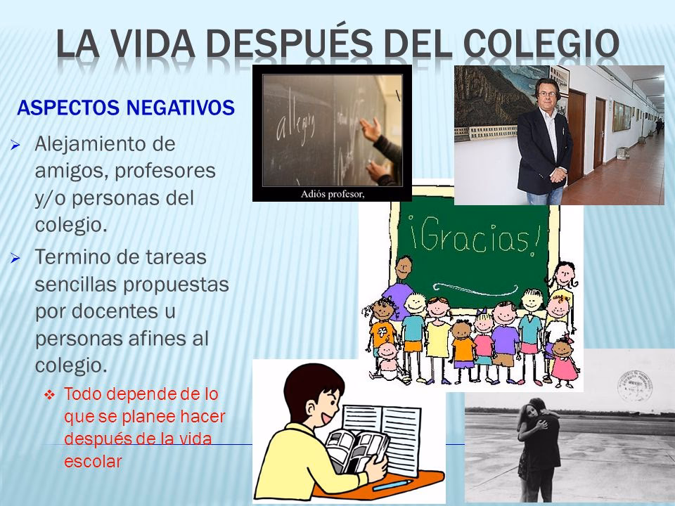 ¿Qué hacer después de la escuela?