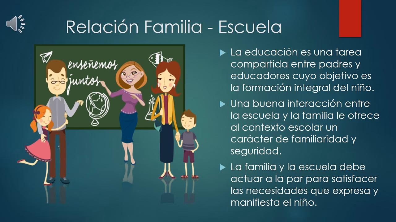 ¿Cuál es la importancia de la integración de las familias en la escuela?