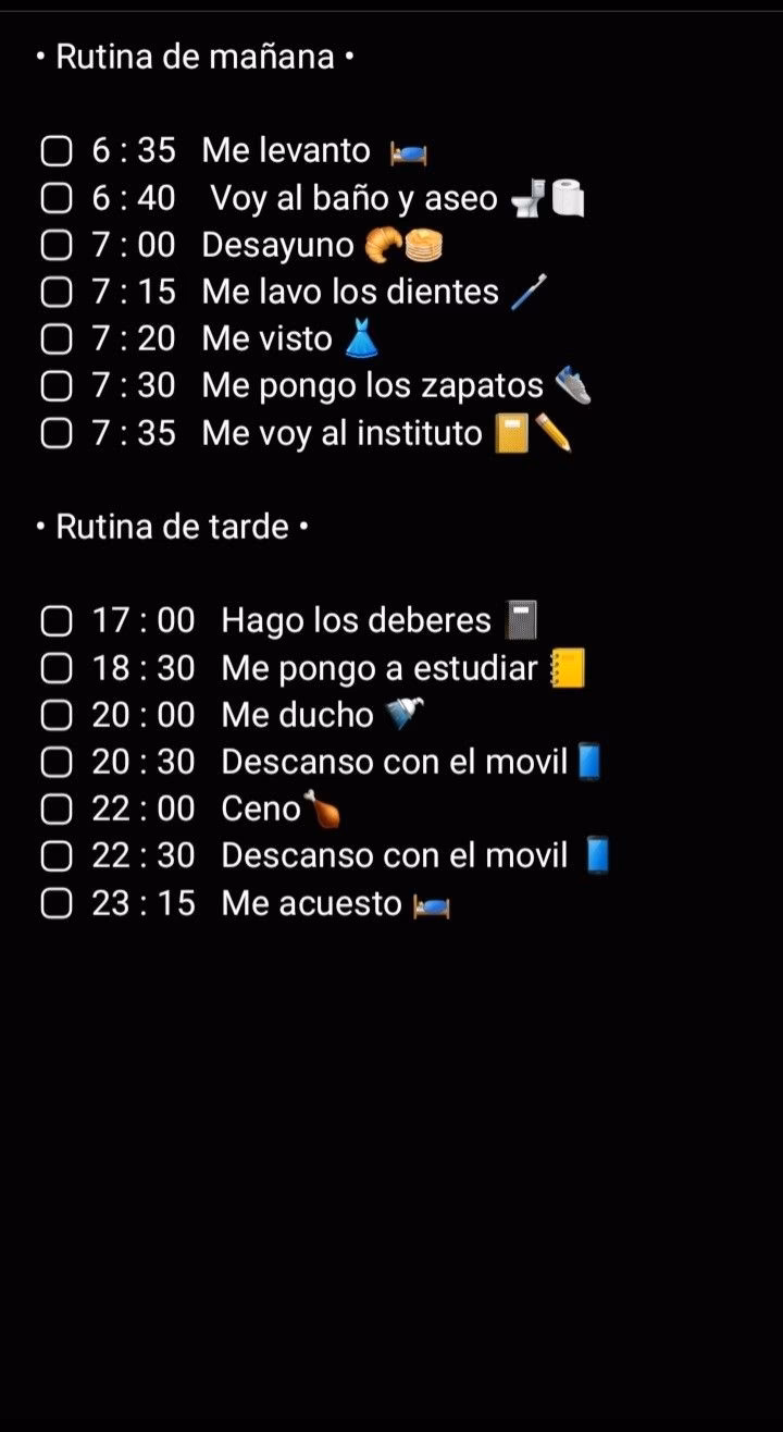 ¿Qué hacer en la mañana antes de ir a la escuela?