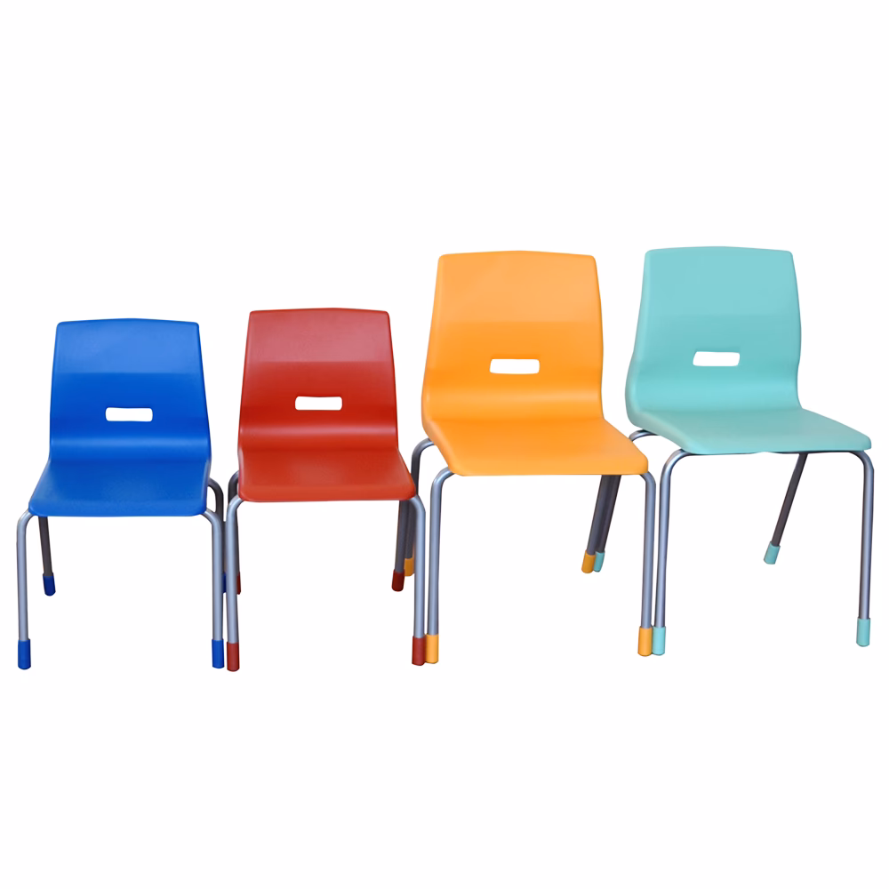 ¿Qué altura tienen las sillas de la escuela primaria?