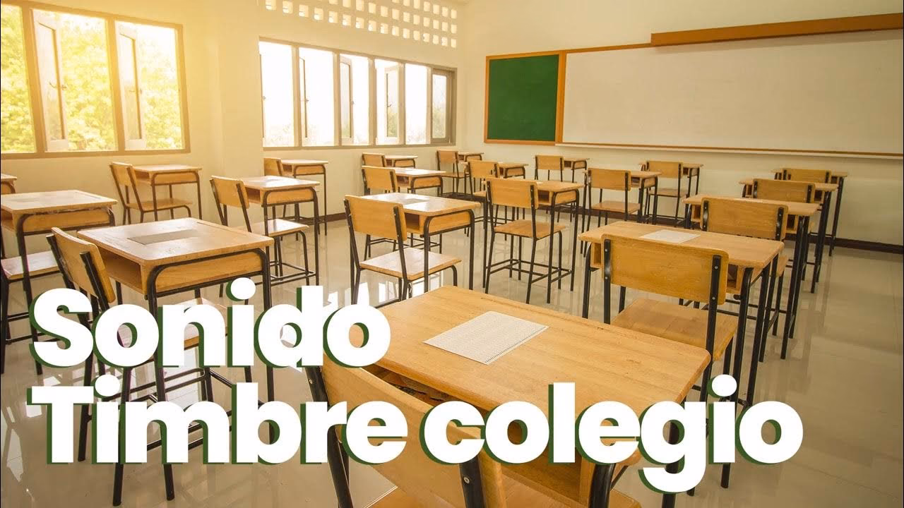 ¿Cómo se llama el timbre de la escuela?