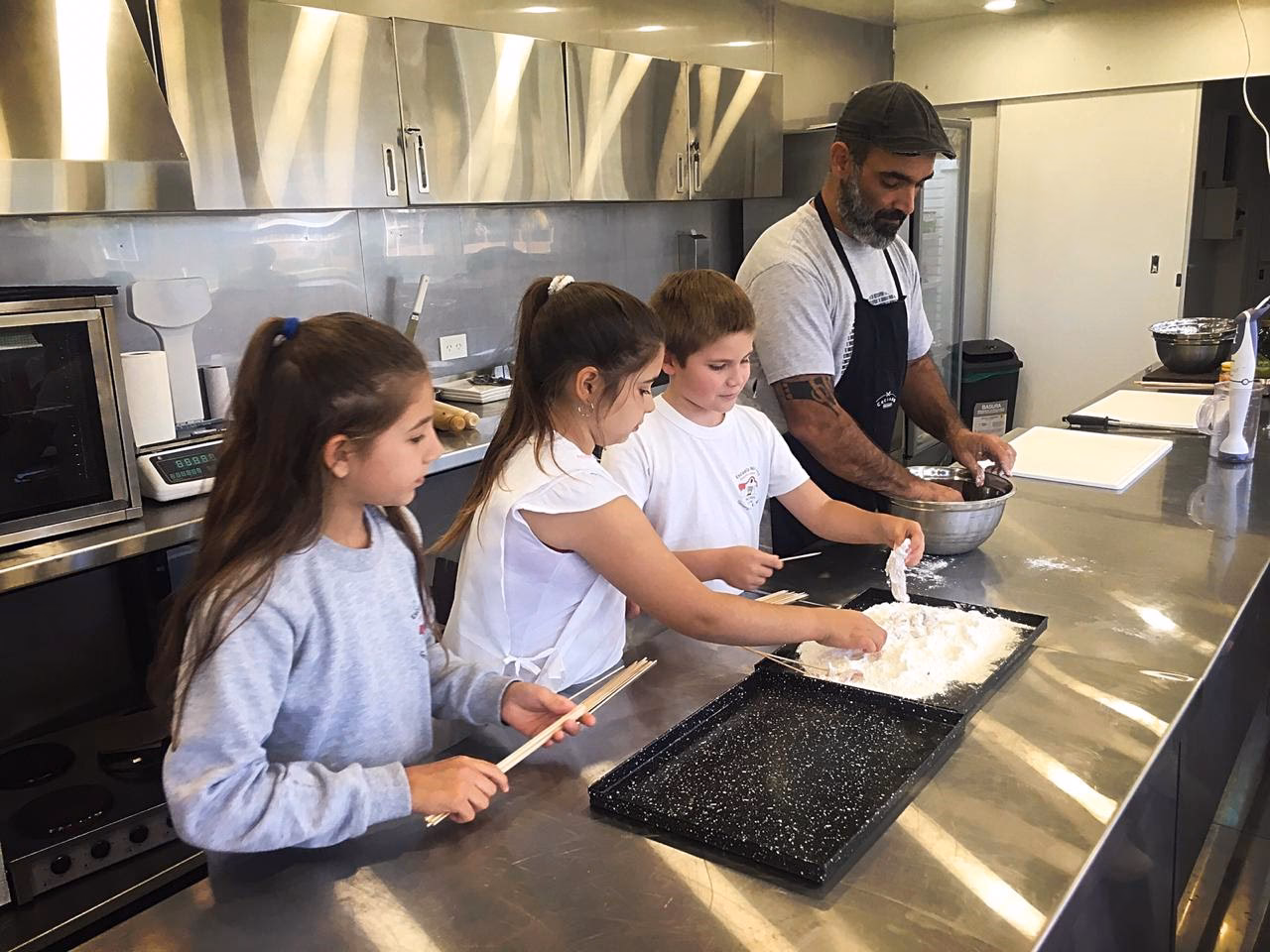 ¿Qué se hace en el taller de cocina?