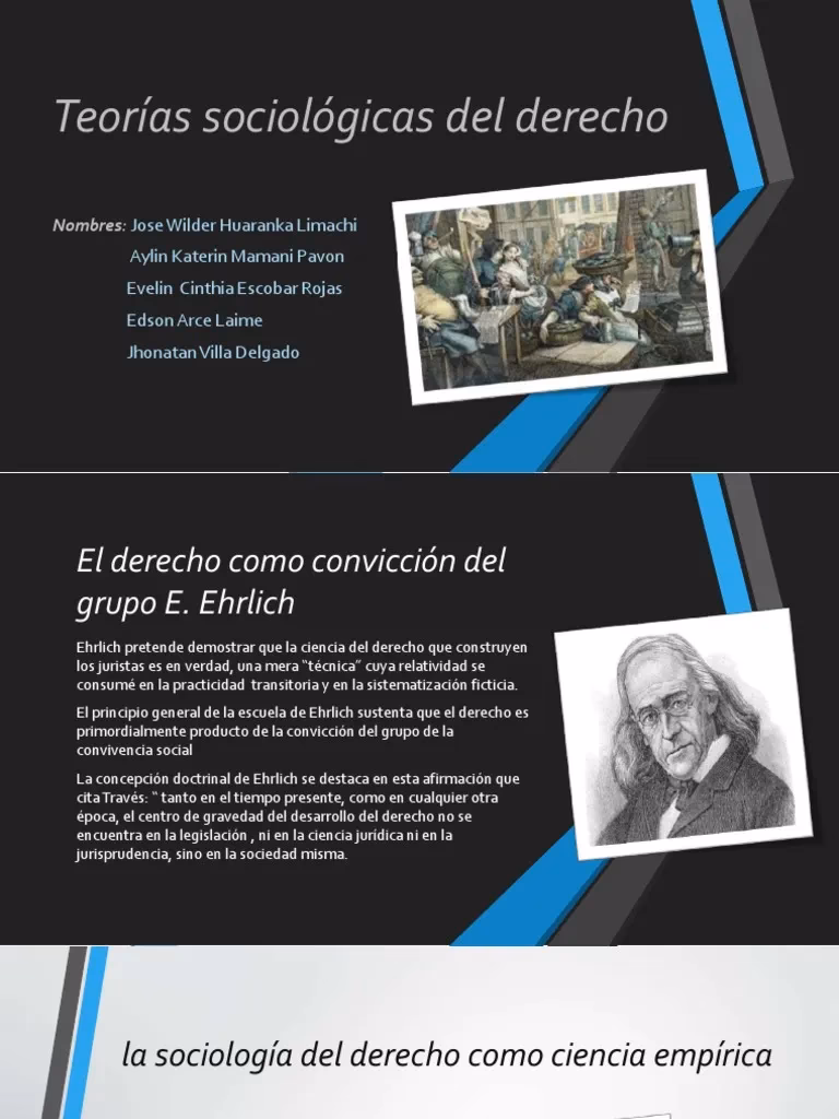 ¿Qué es la teoría sociojurídica?