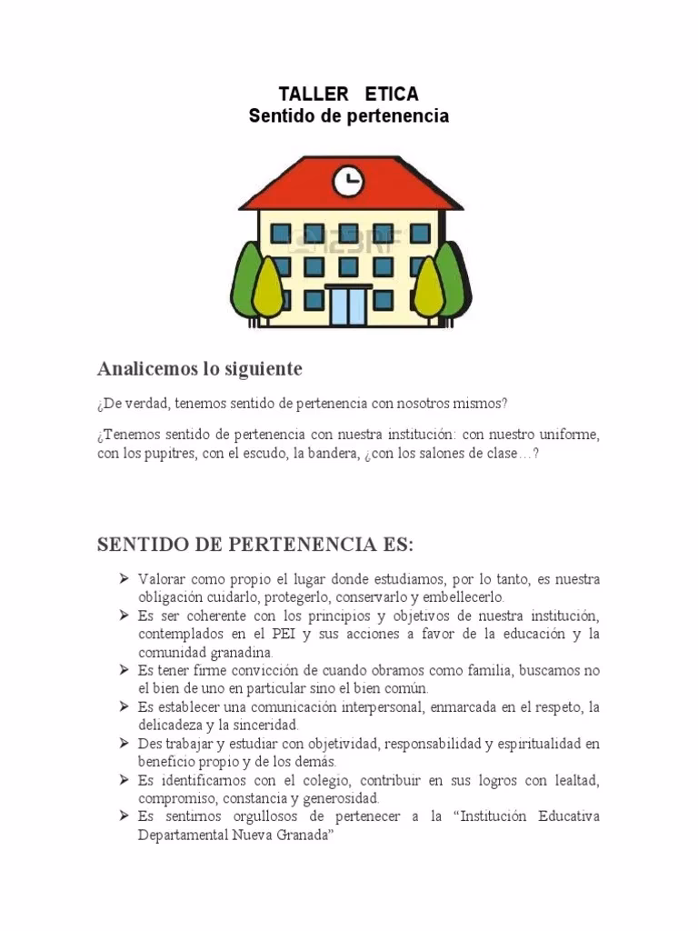 ¿Qué preguntas se hacen en una entrevista de sentido de pertenencia?