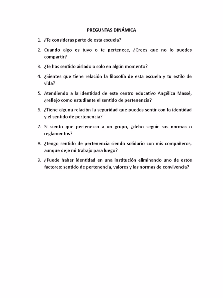 ¿Cómo se puede medir el sentido de pertenencia?