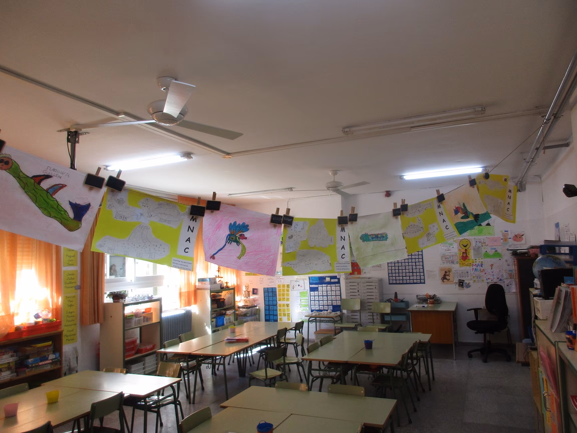 ¿Para qué sirve un ventilador en la escuela?