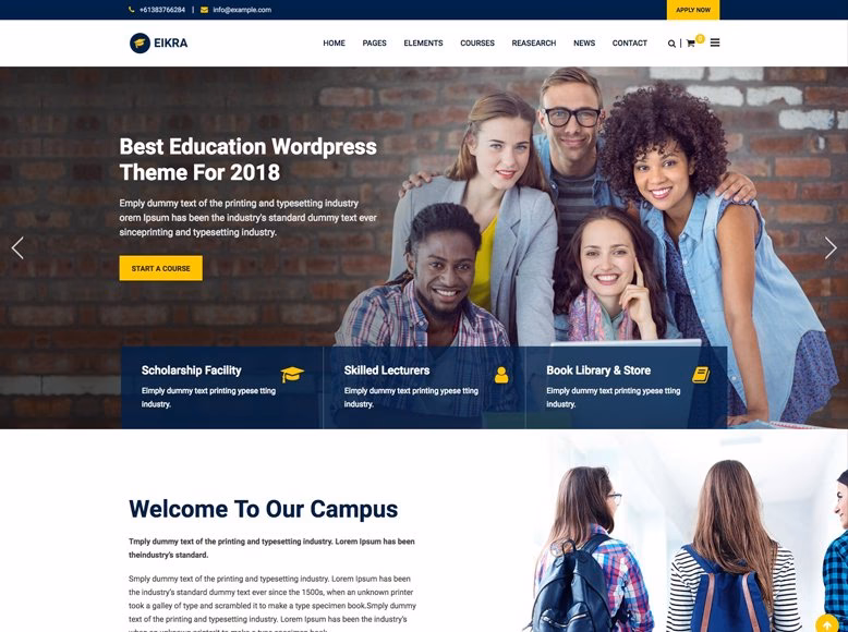 ¿Cuál es el uso de WordPress en la educación?